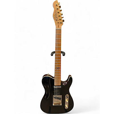 Used Chapman ML3 Pro Traditional Metallic Black Solid Body Electric Guitar