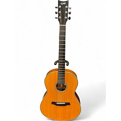 Used Charles Fox H-Napa Natural Acoustic Guitar