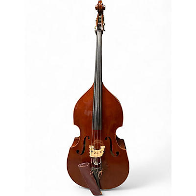 Used Charles W Liu Fine Violins UPRIGHT BASS  Natural Upright Bass