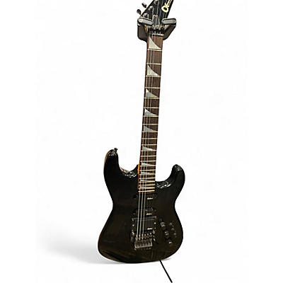 Used Charvel 1980's MODEL 4 HSS Black Solid Body Electric Guitar