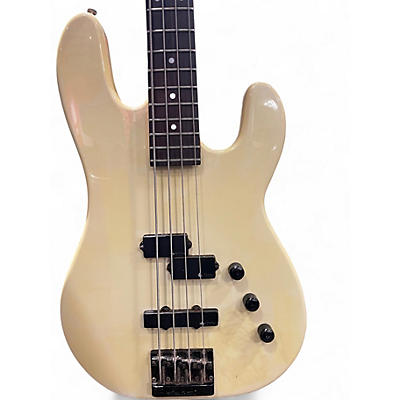 Used Charvel 2B Cream Electric Bass Guitar