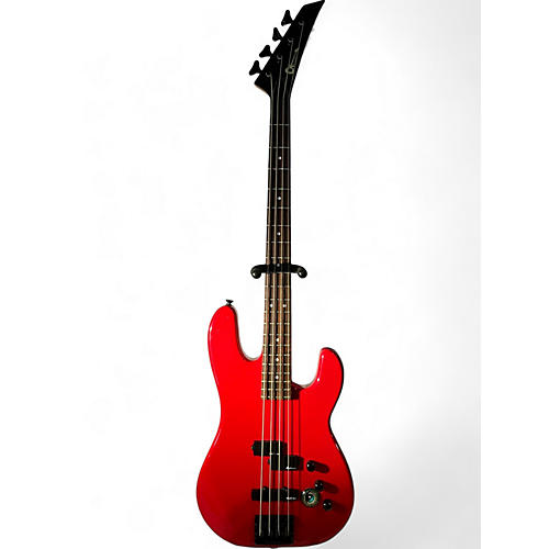 Used Charvel 2B Hot Rod Red Electric Bass Guitar Hot Rod Red