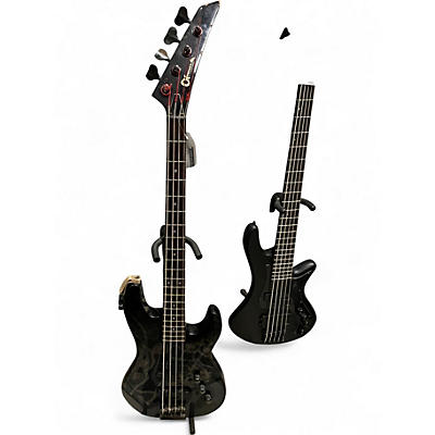 Used Charvel 3b Black Electric Bass Guitar