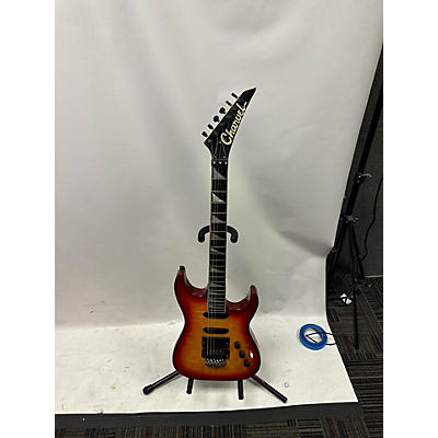 Charvel Used Charvel 475 Deluxe 2 Tone Sunburst Solid Body Electric Guitar