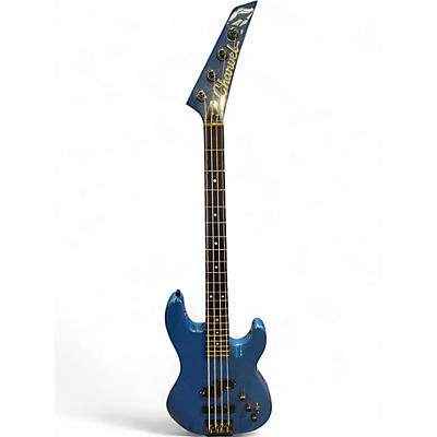 Used Charvel 850XL Blue Electric Bass Guitar