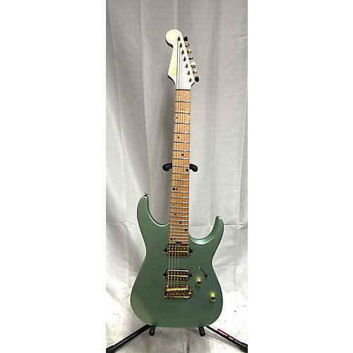 Charvel Used Charvel Angel Vivaldi DK24-7 Nova Satin Sage Green Solid Body Electric Guitar satin sage green