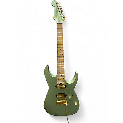 Charvel Used Charvel Angel Vivaldi Signature DK24-7 Sage Green Metallic Solid Body Electric Guitar