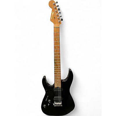 Used Charvel Charvel Dk24 Left-Handed Black Solid Body Electric Guitar