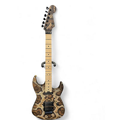 Used Charvel Custom Shop DeMartini Sig Snake Snakeskin Solid Body Electric Guitar