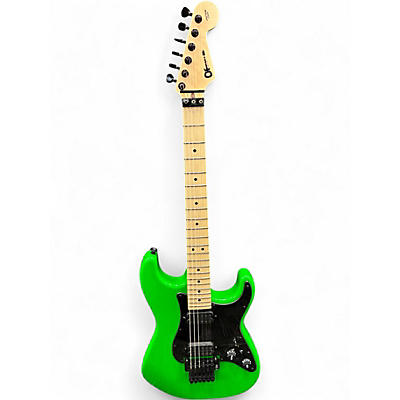 Used Charvel Custom Shop San Dimas Green Slime Solid Body Electric Guitar