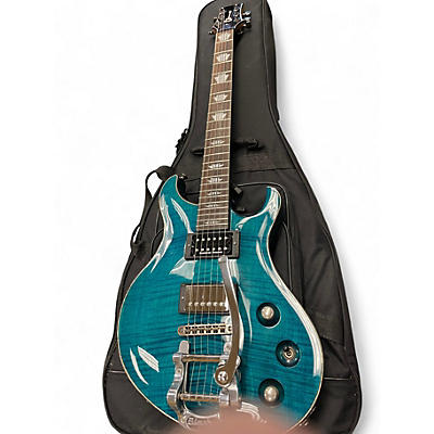 Used Charvel DC-1 ST BLUE Solid Body Electric Guitar