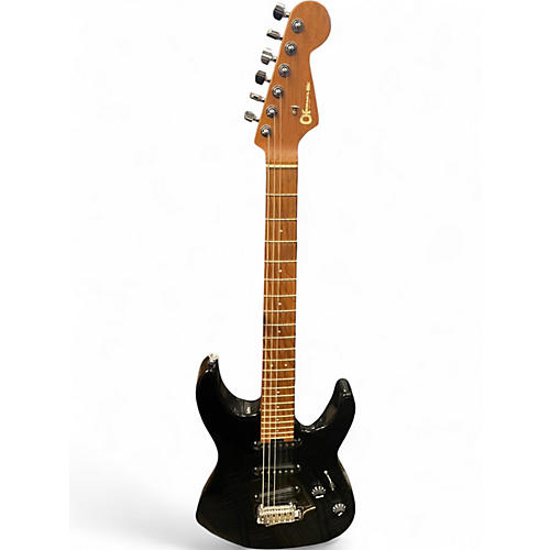 Used Charvel DK22 sss Black Solid Body Electric Guitar Black
