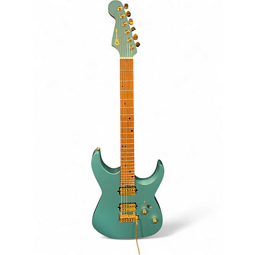 Used Charvel DK24-6 Nova Lucerne Aqua Firemist Solid Body Electric Guitar Aqua Firemist