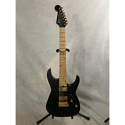 Used Charvel DK24-7 Angel Vivaldi Signature NOVA Flat Black Solid Body Electric Guitar