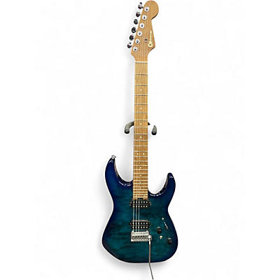 Used Charvel DK24 CHLORINE BLUE Solid Body Electric Guitar