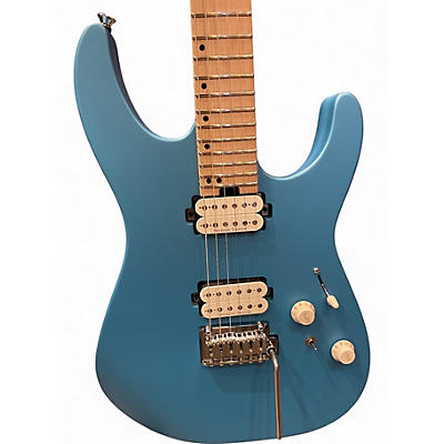 Used Charvel DK24, HH MATT BLUE Solid Body Electric Guitar