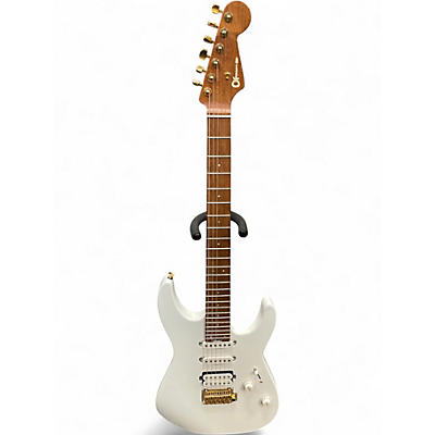 Used Charvel DK24 HSS WHITE Solid Body Electric Guitar