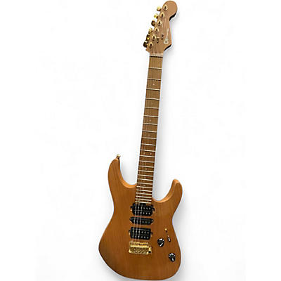 Used Charvel DK24 Natural MAH Solid Body Electric Guitar