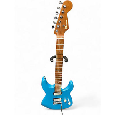Used Charvel DK24 PRO MOD SAN DIMAS Blue Solid Body Electric Guitar