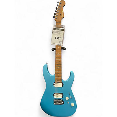 Used Charvel DK24HH MATTE BLUE FROST Solid Body Electric Guitar