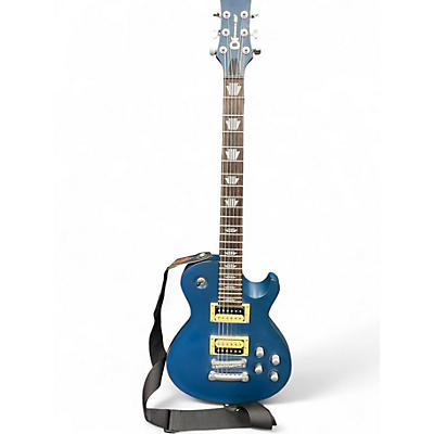 Used Charvel Desolation DS-2 ST SATIN BLUE Solid Body Electric Guitar