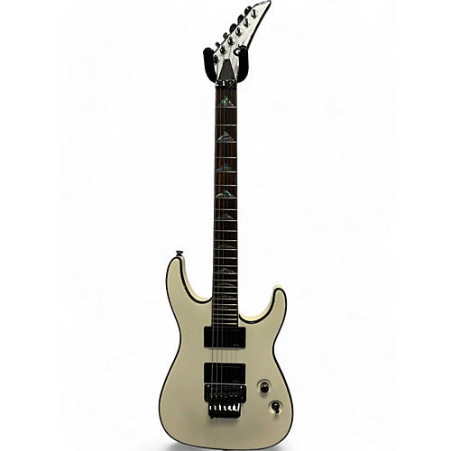 Charvel Used Charvel Desolation DX-1 FR Soloist WHITE Solid Body Electric Guitar WHITE