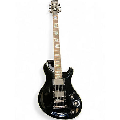 Used Charvel Desolation Double Cutaway 1 Black Solid Body Electric Guitar