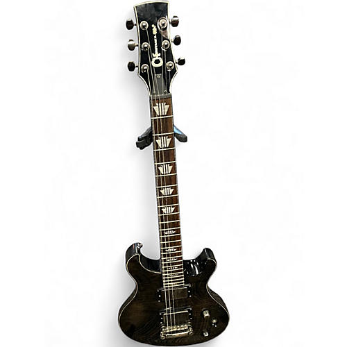 Used Charvel Desolation Double Cutaway 1 Trans Black Solid Body Electric Guitar Trans Black