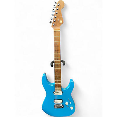 Used Charvel Dk24 Blue Solid Body Electric Guitar