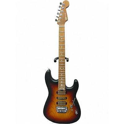 Used Charvel Guthrie Govan Signature MJ Series San Dimas SD24 CM 3 Tone Sunburst Solid Body Electric Guitar