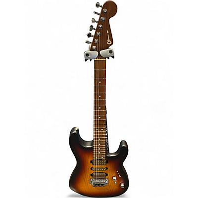 Used Charvel Guthrie Govan USA Signature 3 Tone Sunburst Solid Body Electric Guitar
