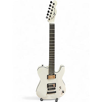Used Charvel Joe Duplantier Signature Alpine White Solid Body Electric Guitar