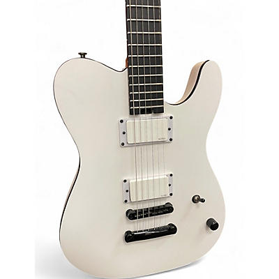Used Charvel Joe Duplantier Signature Pro-Mod San Dimas Style 2 HH Satin White Solid Body Electric Guitar