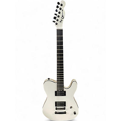 Used Charvel Joe Duplantier Signature Pro-Mod San Dimas Style 2 HH Satin White Solid Body Electric Guitar