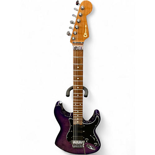 Used Charvel MARCO SFOGLI PRO MOD SO CAL STYLE 1 TRANS PURPLE Solid Body Electric Guitar TRANS PURPLE