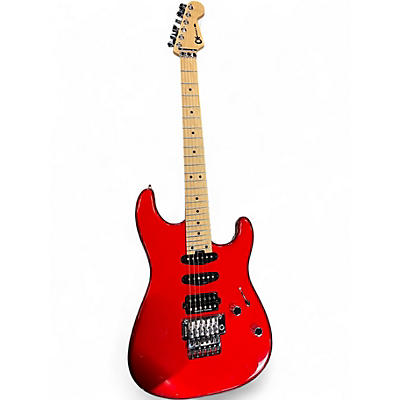 Used Charvel MIJ San Dimas SD1 HSS Candy Apple Red Solid Body Electric Guitar