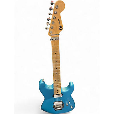 Used Charvel MIM PRO MOD Blue Solid Body Electric Guitar