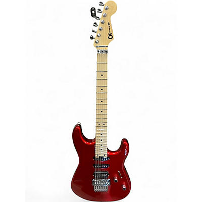 Used Charvel MJ San Dimas Style 1 Candy Apple Red Solid Body Electric Guitar