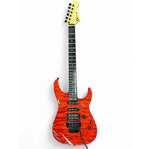 Used Charvel MODEL A Transparent Red Solid Body Electric Guitar Transparent Red