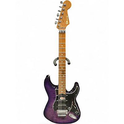 Used Charvel Marco Sfogli Signature Pro-Mod So-Cal Style 1 HSS Transparent Purple Burst Solid Body Electric Guitar