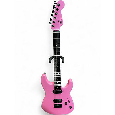Used Charvel Mod Plus SD1 HH HT PLATINUM PINK Solid Body Electric Guitar