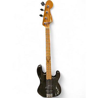 Used Charvel PM SD PJ IV  Metallic Black Electric Bass Guitar