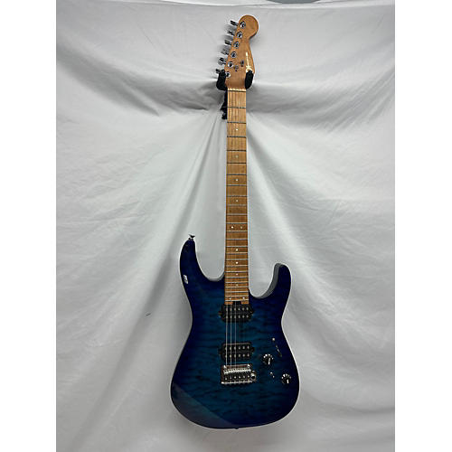 Charvel Used Charvel PRO-MOD DK24 CHLORINE QUILT Solid Body Electric Guitar CHLORINE QUILT