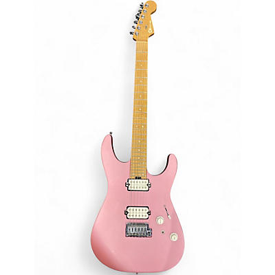 Used Charvel PRO MOD DK24 HH 2PT Pink Solid Body Electric Guitar
