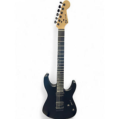 Used Charvel PRO MOD DK24 HH HT Black Solid Body Electric Guitar