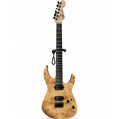 Charvel Used Charvel PRO MOD DK24 HH HT POPLAR BURL Solid Body Electric Guitar