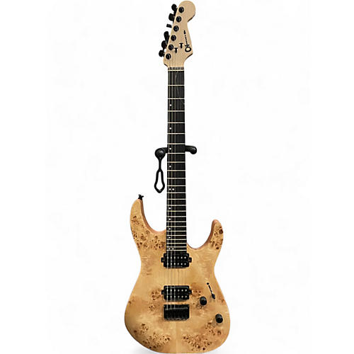 Charvel Used Charvel PRO MOD DK24 HH HT POPLAR BURL Solid Body Electric Guitar POPLAR BURL