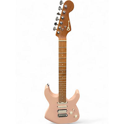 Used Charvel PRO MOD DK24 HSS SATIN SHELL PINK Solid Body Electric Guitar