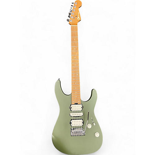 Charvel Used Charvel PRO MOD DK24 Matte Olive Drab Solid Body Electric Guitar Matte Olive Drab