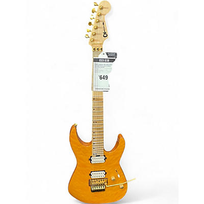Used Charvel PRO-MOD DK24 QUILTED MAPLE Solid Body Electric Guitar